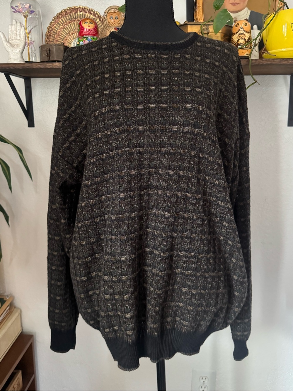 Segreto 100% Merino Wool Grandpa Sweater